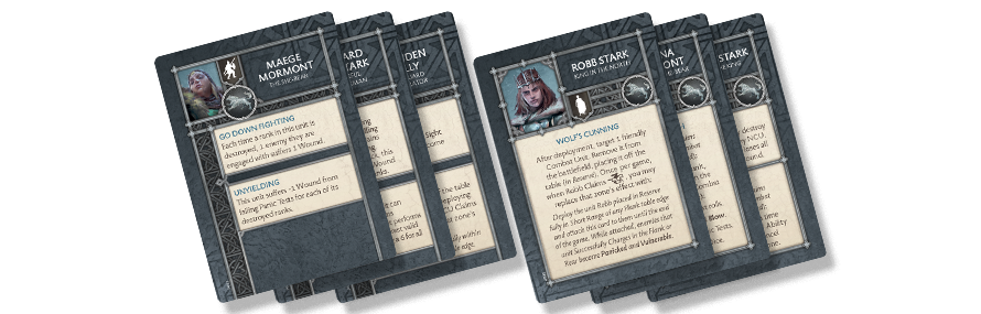 A Song of Ice and Fire : Tabletop Miniatures Game - Stark Heroes #3